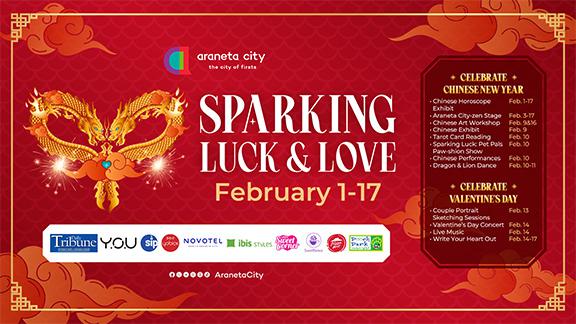 Sparking Luck &amp; Love in Araneta City