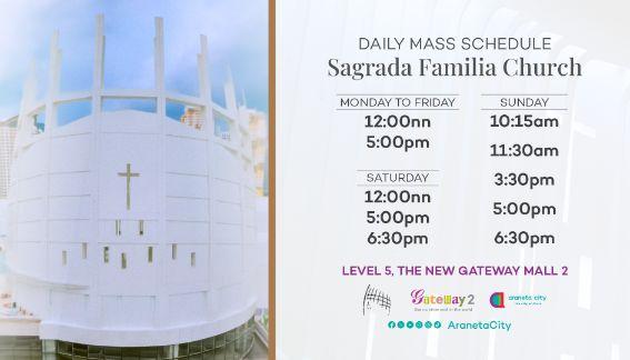 Sagrada Familia Church Schedule