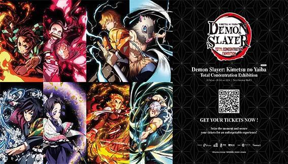 NOW OPEN: Demon Slayer: Kimetsu no Yaiba Total Concentration Exhibition