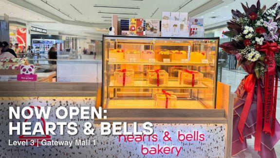 NOW OPEN: Hearts &amp; Bells