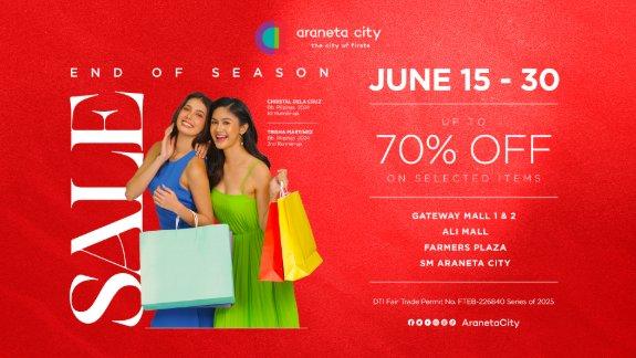 END OF SEASON SALE