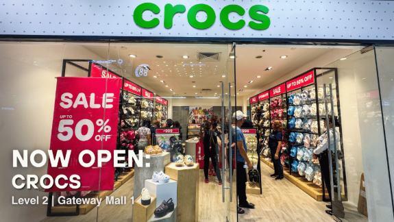NOW OPEN: CROCS