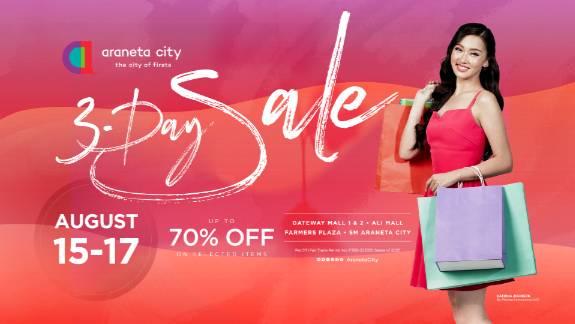 3-DAY SALE