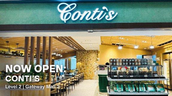 NOW OPEN: CONTI&#039;S