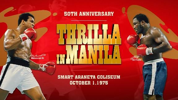 THRILLA IN MANILA 50TH ANNIVERSARY