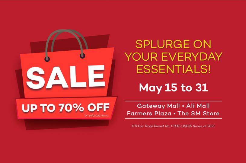 Enjoy discounted shopping this summer in Araneta City