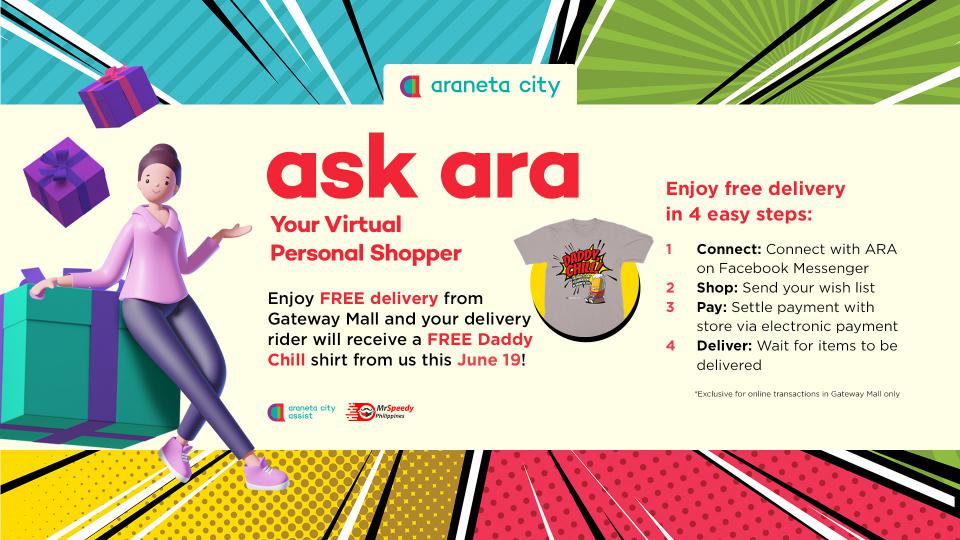 Shop for Father&#039;s Day gifts with ASK ARA&#039;S free delivery promo