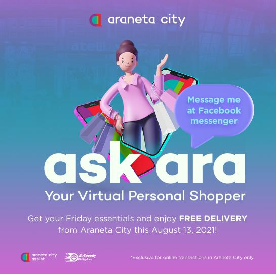 Treat Yourself this ECQ with Araneta City&#039;s 8.13 Free Delivery Promo