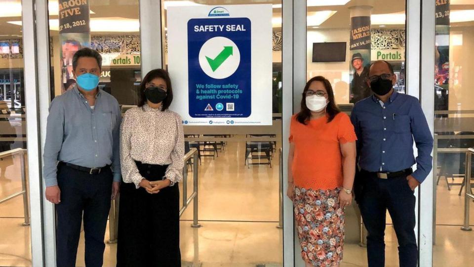 Smart Araneta Coliseum receives Safety Seal certificate