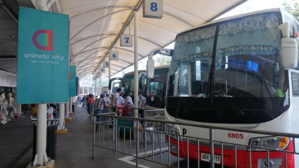 Araneta City Bus Station remains open for the holiday season 