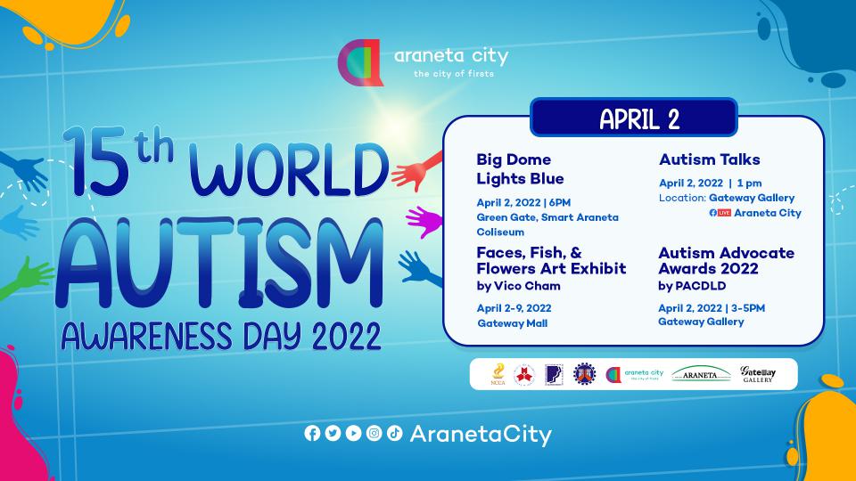 Araneta City shows support on World Autism Awareness Day