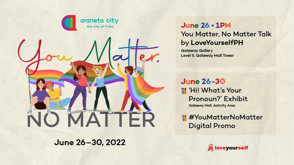 Araneta City celebrates Pride Month with message of inclusivity