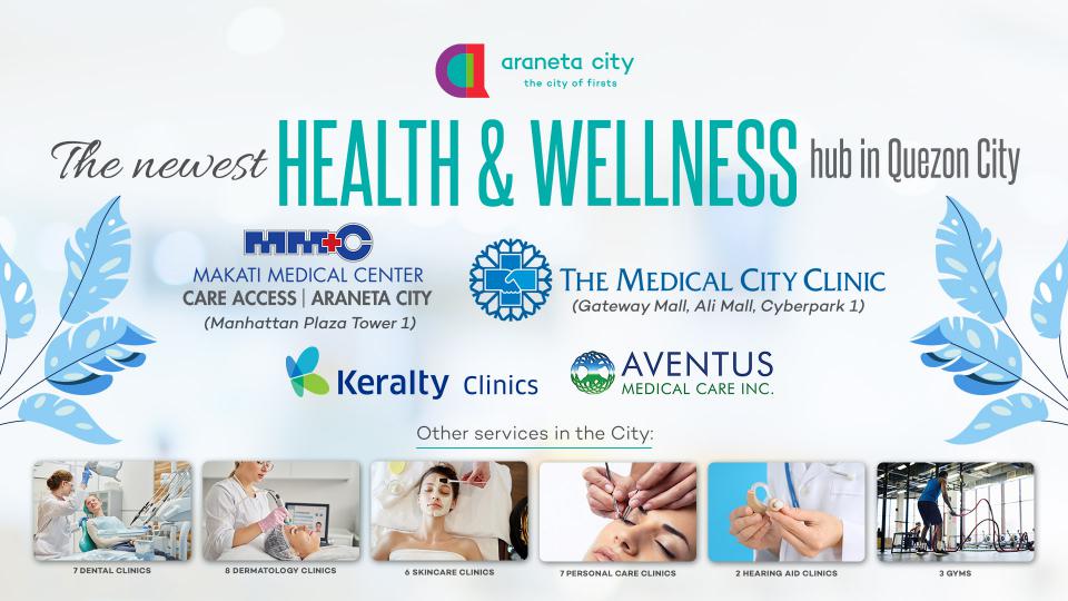 Araneta City is QC&#039;s latest health and wellness hub