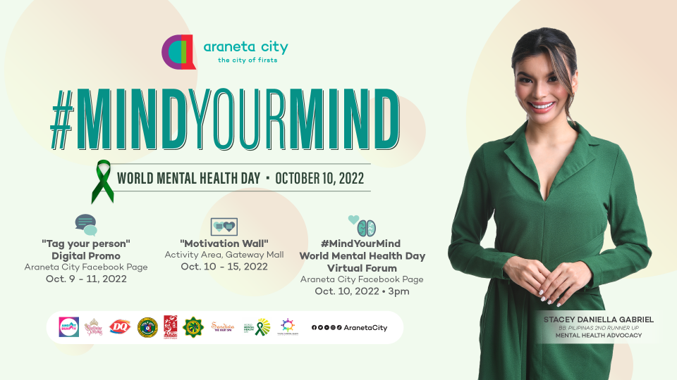 Araneta City reminds everyone to #MindYourMind