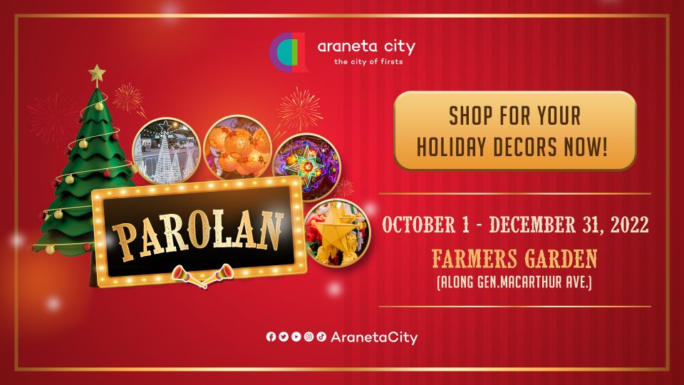 Araneta City opens annual Parolan bazaar