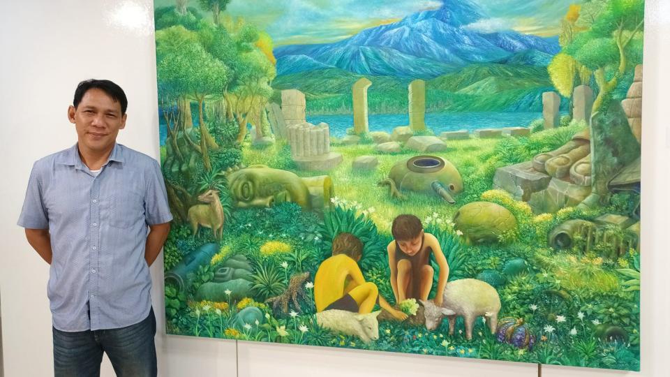 Antipolo-based artist holds nature-inspired exhibit at Gateway Gallery