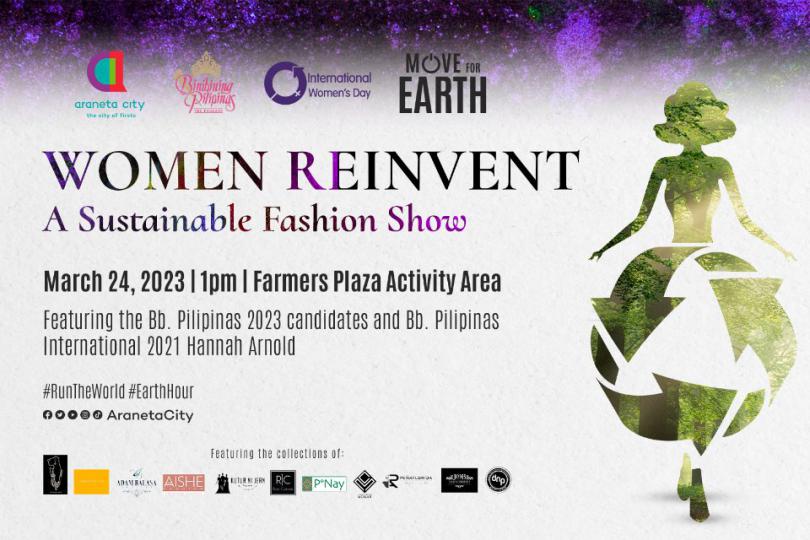 Araneta City showcases sustainable fashion show with    Binibining Pilipinas beauties 
