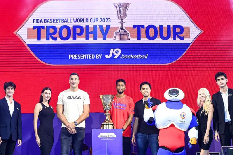 FIBA World Cup Trophy Tour launched in Araneta City