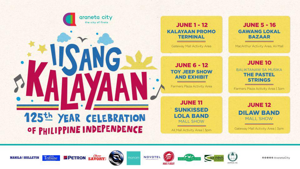 Freedom to celebrate Independence Day at Araneta City