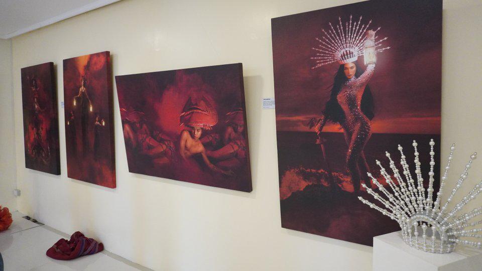 Araneta City opens blood-inked “Tanggulan” art exhibit for Pride Month 