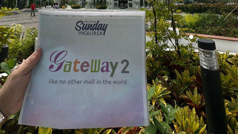 New Gateway Mall 2 feature in Philippine Daily Inquirer