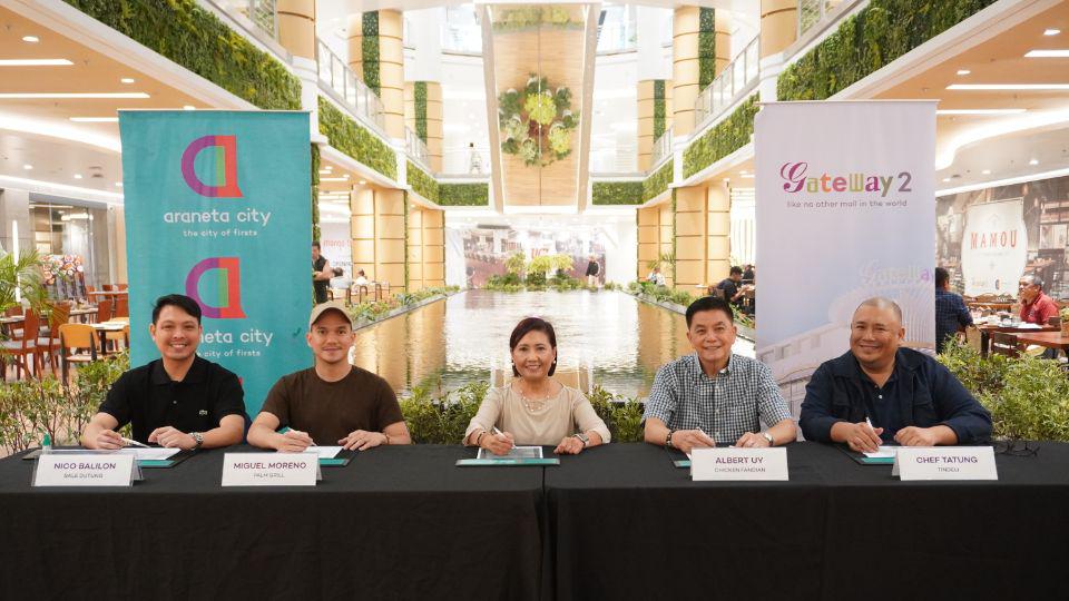 Araneta Group inks contract with iconic Pinoy food stores for Palenque at New Gateway Mall 2