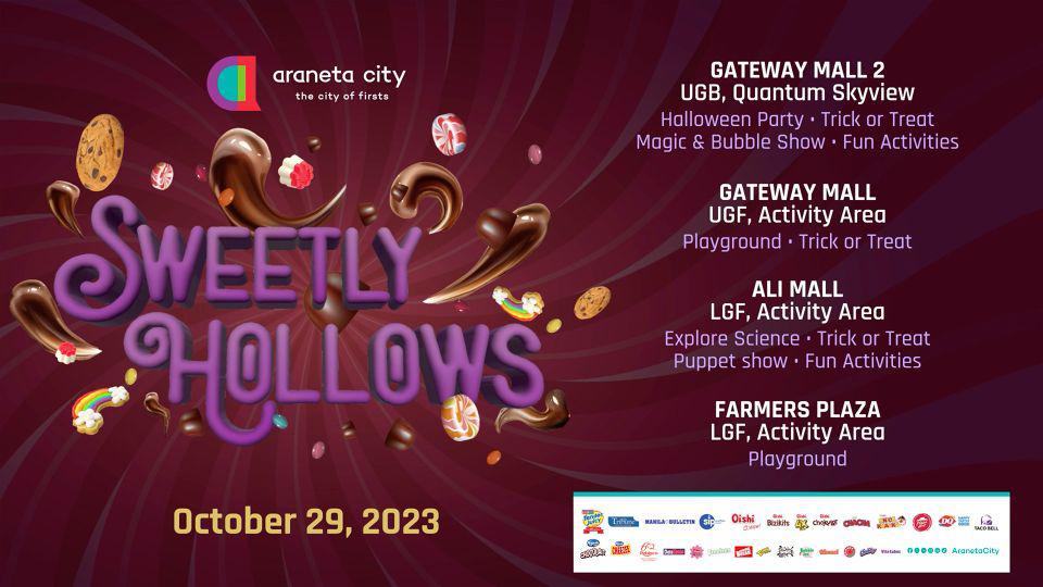 A candy-coated creepfest awaits at Araneta City