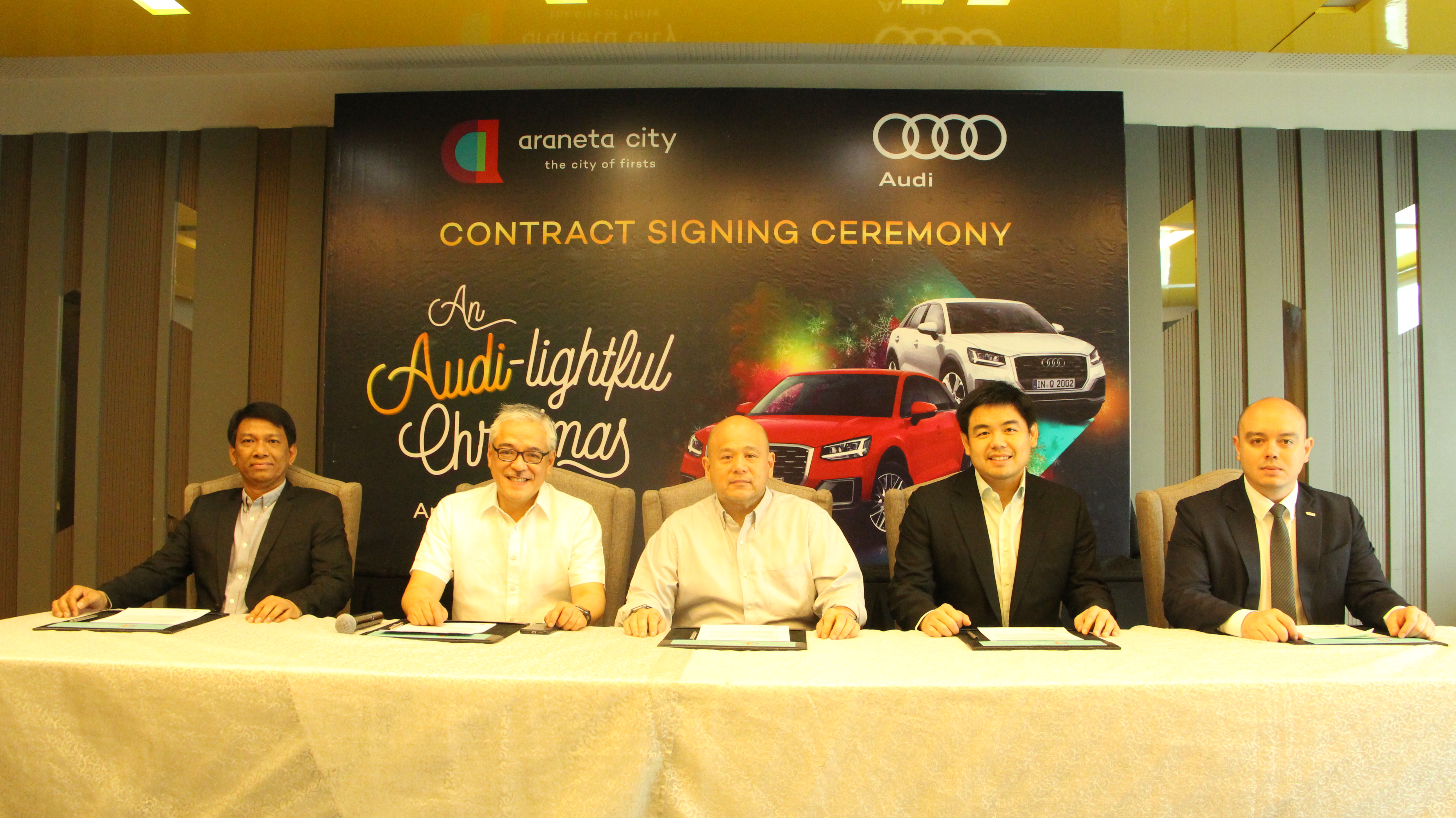 Araneta City gives shoppers an Audi-lightful Christmas 