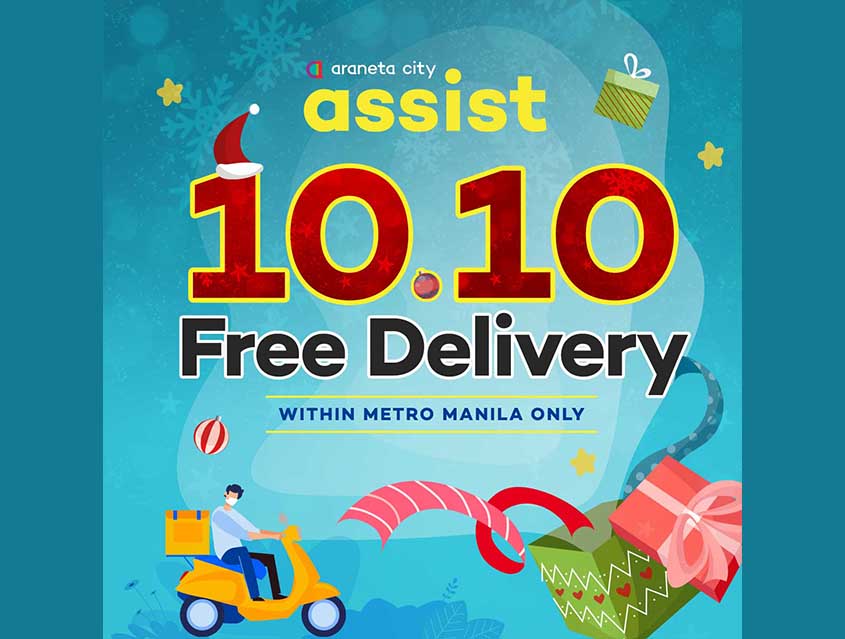 Araneta City ushers in 10.10 free delivery service