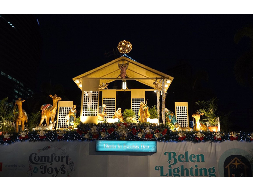 Araneta City keeps up with Christmas tradition through virtual Belen lighting event
