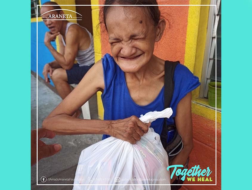 J. Amado Araneta Foundation, Araneta City give food aid to more beneficiaries