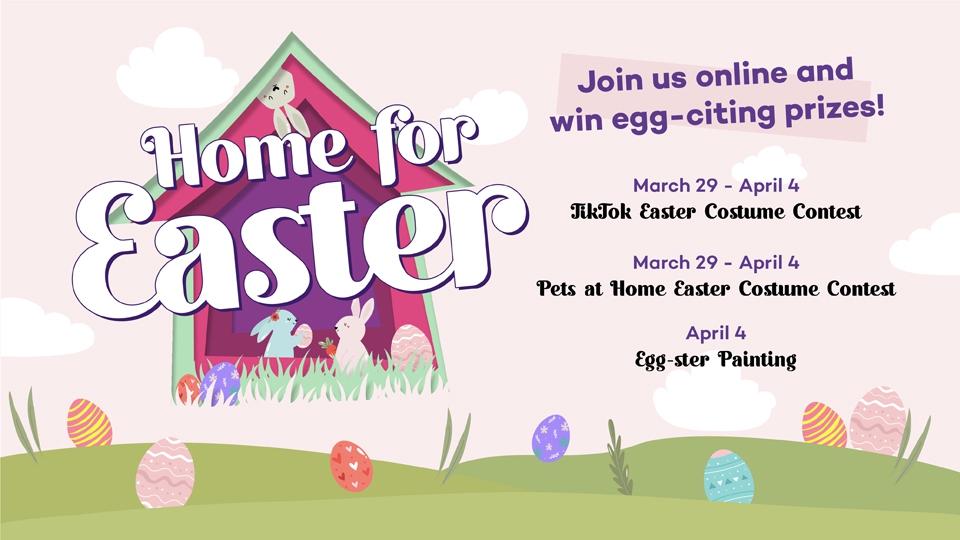 Feel the Easter joy at home with Araneta City&#039;s virtual activities