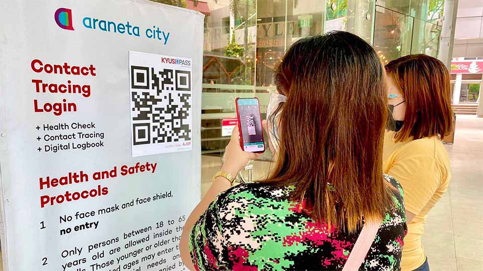 Araneta City intensifies contact tracing efforts with KyusiPass