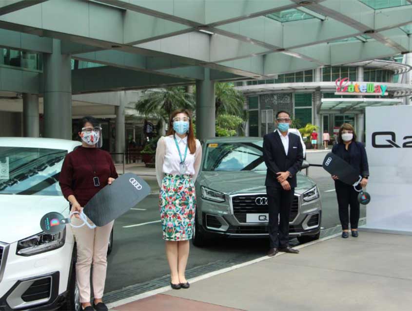 Araneta City, Audi PH awards brand-new cars to Christmas raffle winners