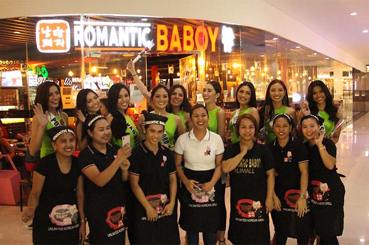 Binibining Pilipinas 2020 enjoys Ali Mall food crawl